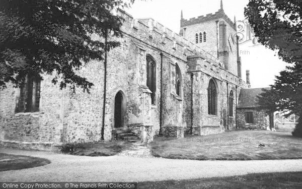 Photo of Writtle, All Saints Church c.1960