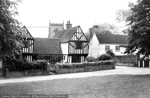 Photo of Writtle, Aubyns And The Church c.1960