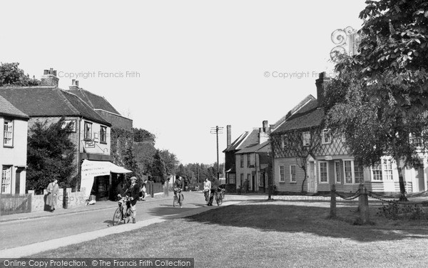 Photo of Writtle, The Green c.1955