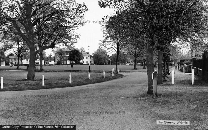 Photo of Writtle, The Green c.1955