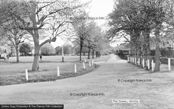 Photo of Writtle, The Green c.1955
