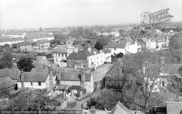 Photo of Writtle, The Green From The Church Tower c.1965