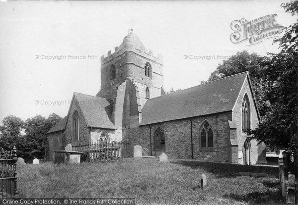 Photo of Wrockwardine, St Peter's Church 1895