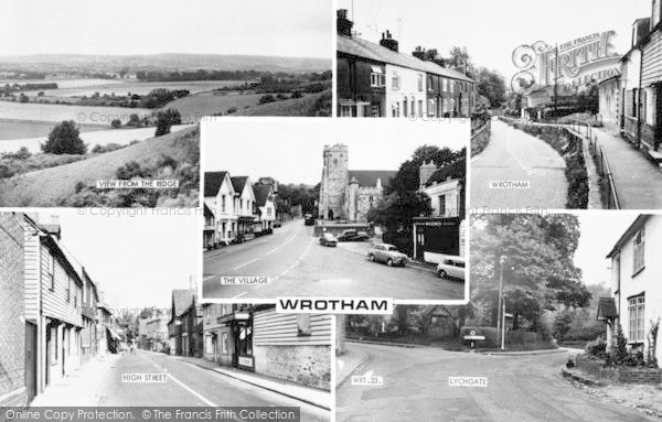 Photo of Wrotham, Composite c.1960