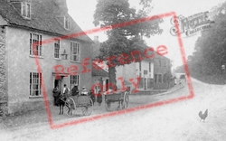 Carts In The Village c.1900, Wrotham Heath