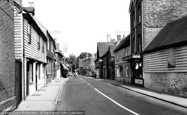 Photo of Wrotham, High Street c1955