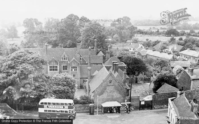 Photo of Wrotham, Market Square From The Church Tower c.1955