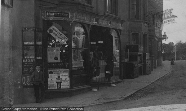 Photo of Wrotham, Shop In The High Street 1901