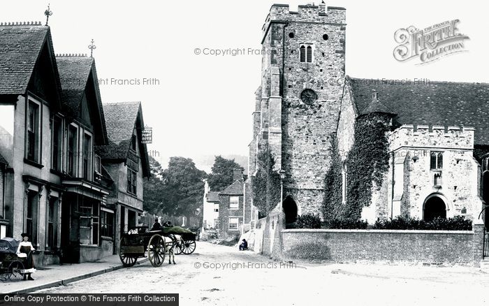 Photo of Wrotham, The Village 1904