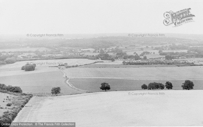 Photo of Wrotham, View From Wrotham Hill c.1955