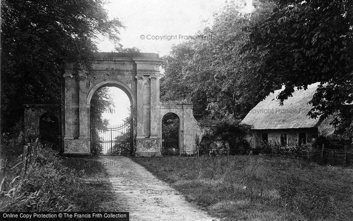 Photo of Wroxall, Appuldurcombe House, Freemantle Gate c.1900