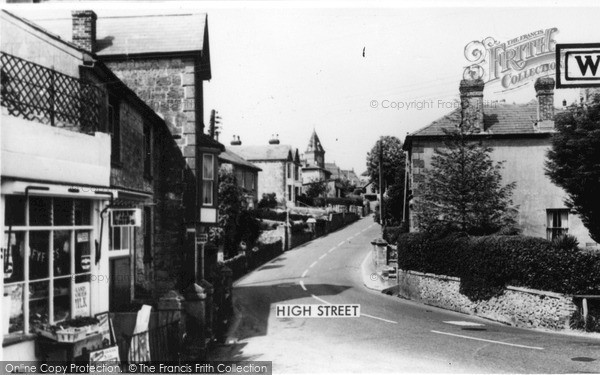 Photo of Wroxall, High Street c1955