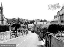 Wroxall, High Street c1955