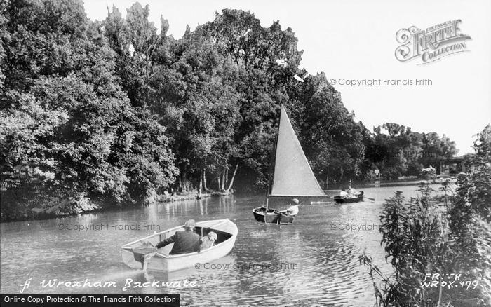 Photo of Wroxham, Backwater c.1955