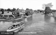 Between The Bridges c.1955, Wroxham
