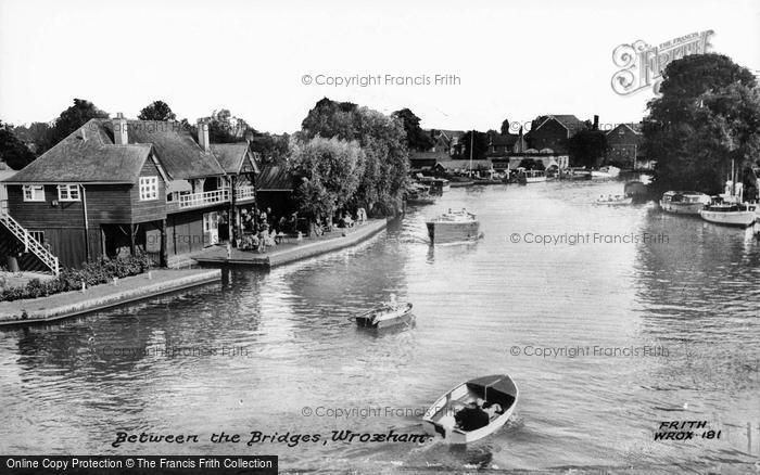 Photo of Wroxham, Between The Bridges c.1955