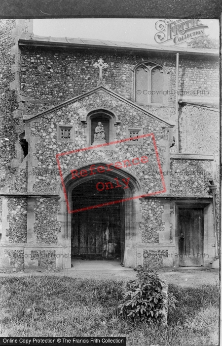 Photo of Wroxham, Church Porch 1934