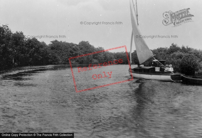 Photo of Wroxham, On The Bure 1925
