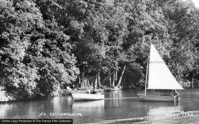 Photo of Wroxham, Sailing c.1955