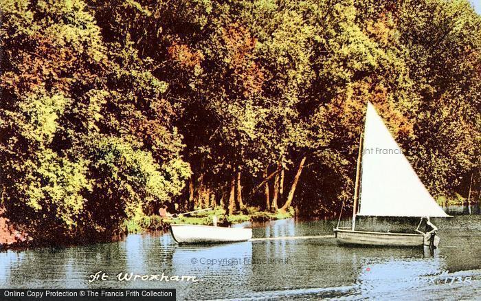 Photo of Wroxham, Sailing c.1955