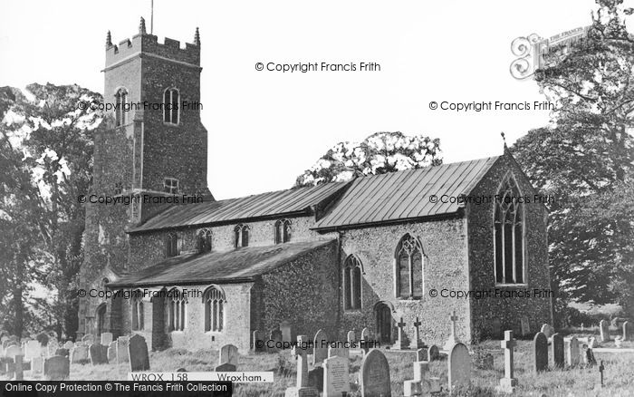 Photo of Wroxham, St Mary's Church c.1950