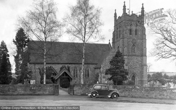 Photo of Wychbold, St Mary De Wych Church c.1950