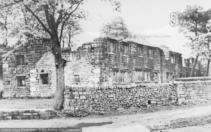 Photo of Wycoller, Wycoller Hall c.1955