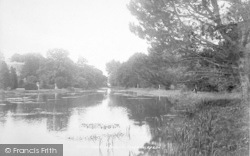 Olantigh, The Lake 1901, Wye