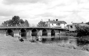 The Bridge c.1955, Wye