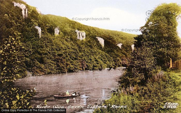 Photo of Wye Valley, Seven Sister Rocks 1914
