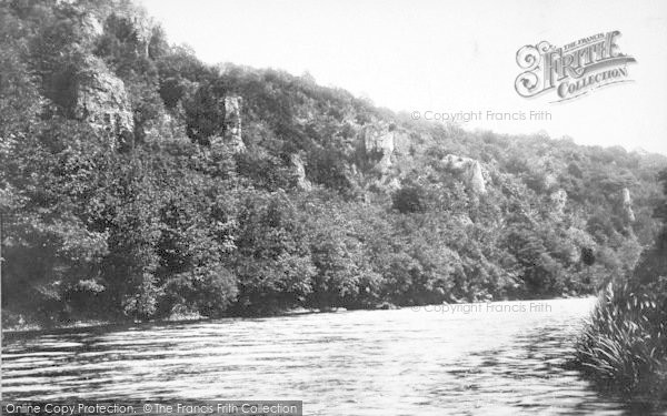 Photo of Wye Valley, Seven Sisters Rocks 1893