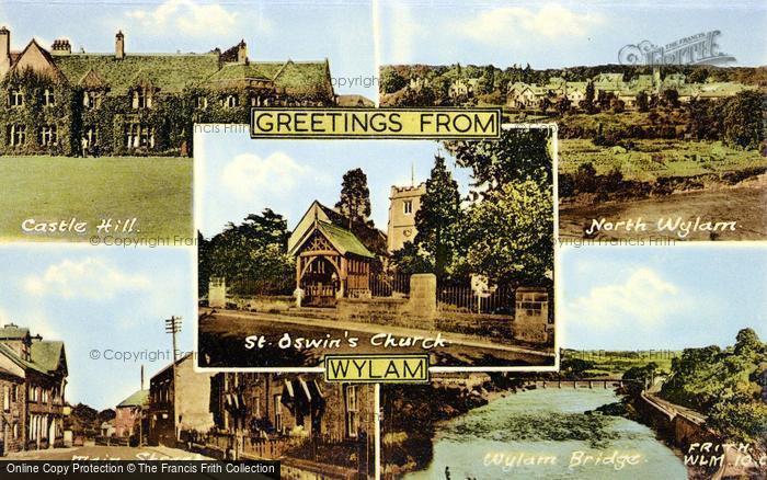 Photo of Wylam, Composite c.1955