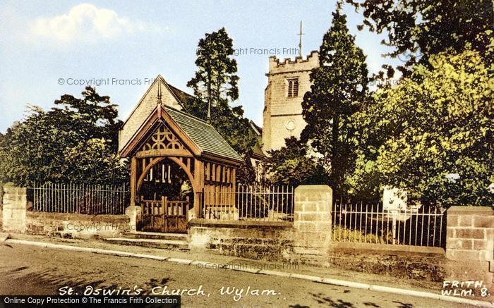 Photo of Wylam, St Oswin's Church c.1955