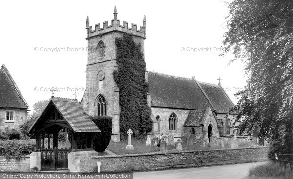 Photo of Wylye, St Mary's Church c.1955