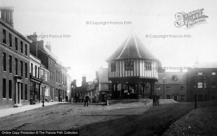 Photo of Wymondham, Market Place 1891