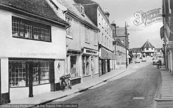 Photo of Wymondham, Market Street c.1965