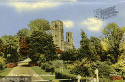 The Abbey c.1960, Wymondham