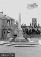 The Memorial c.1960, Wymondham