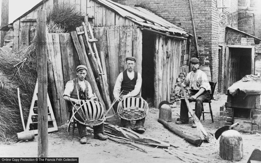 Wyre Forest, Skuttle Basket Makers c1910