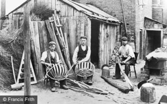 Wyre Forest, Skuttle Basket Makers c1910