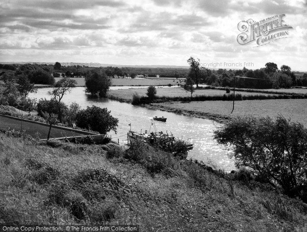 Photo of Wyre Piddle, The River Avon c.1960