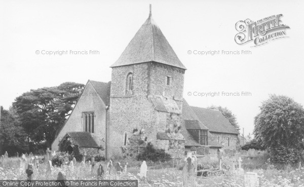 Photo of Yapton, St Mary's Church c.1955