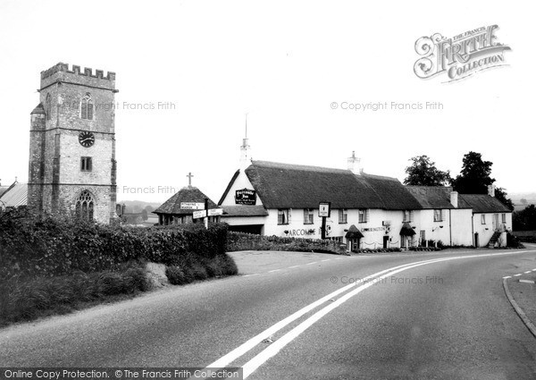 Photo of Yarcombe, Church Of St John The Baptist And Yarcombe Inn c.1960