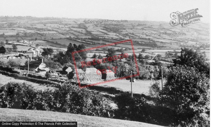 Photo of Yarcombe, View From The Hill c.1955