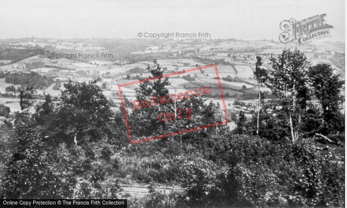 Photo of Yarcombe, View From Yarcombe Hill c.1955