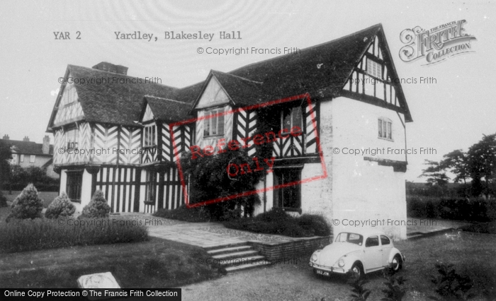 Photo of Yardley, Blakesley Hall c.1965