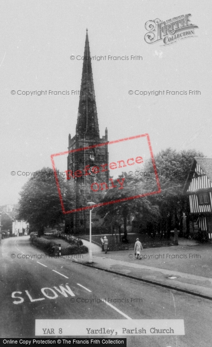 Photo of Yardley, Parish Church c.1965