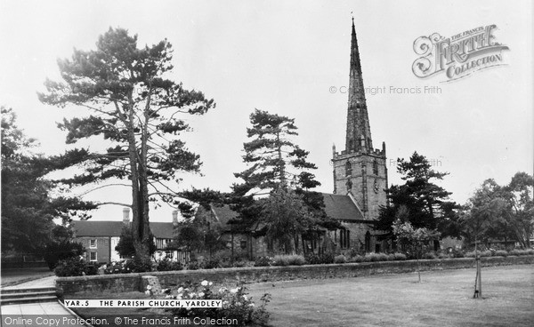 Photo of Yardley, St Edburgha's Church c.1965