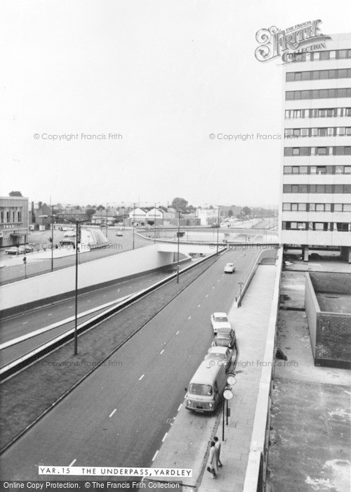 Photo of Yardley, The Underpass c.1965