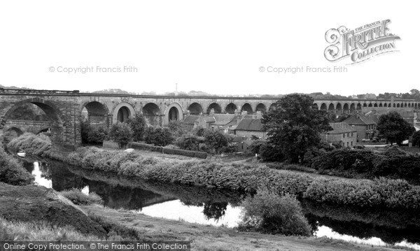 Photo of Yarm, The Viaduct c.1955